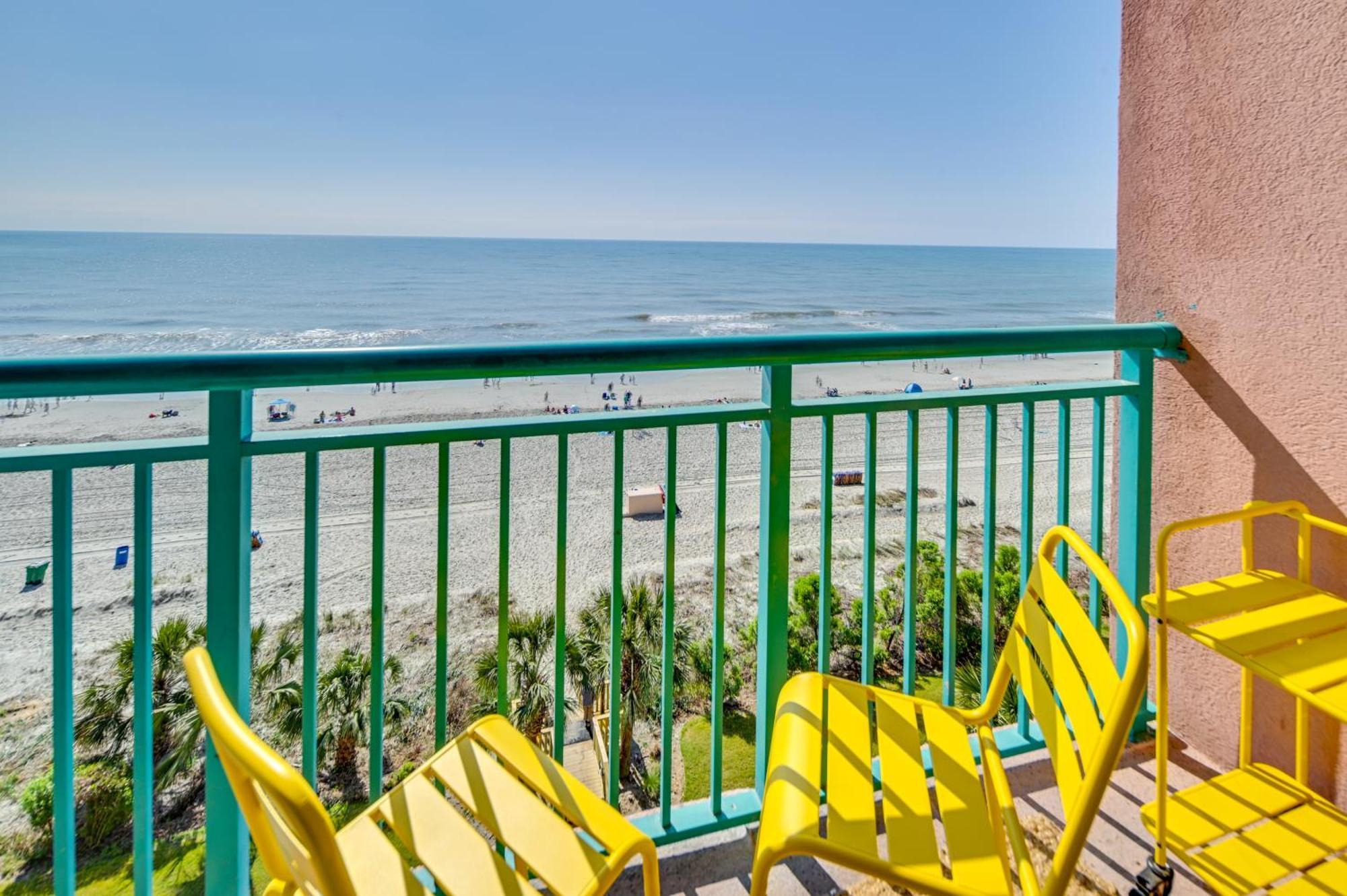 Myrtle Beach Oceanfront Condo With Pool And Lazy River Eksteriør bilde