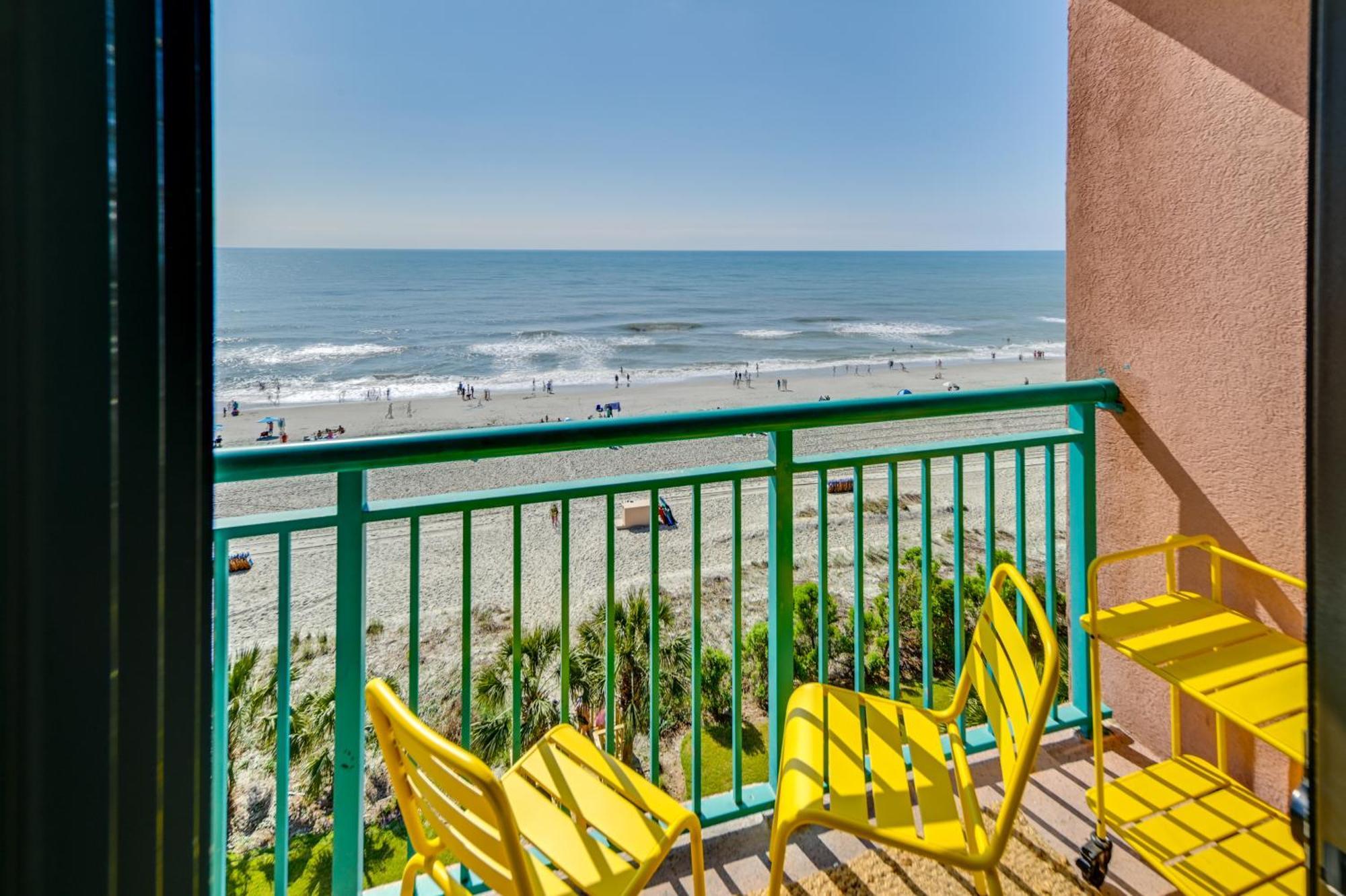 Myrtle Beach Oceanfront Condo With Pool And Lazy River Eksteriør bilde
