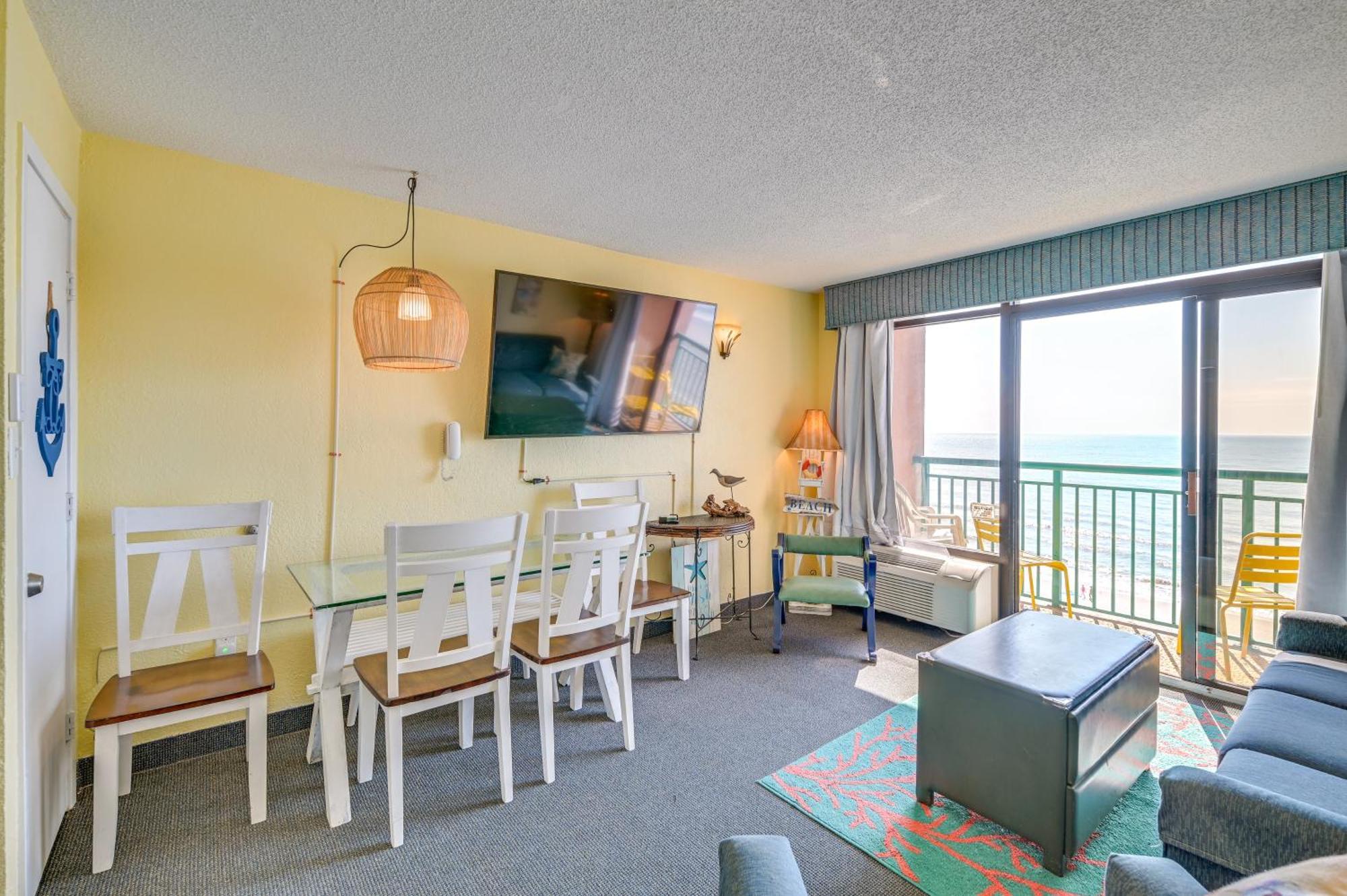 Myrtle Beach Oceanfront Condo With Pool And Lazy River Eksteriør bilde