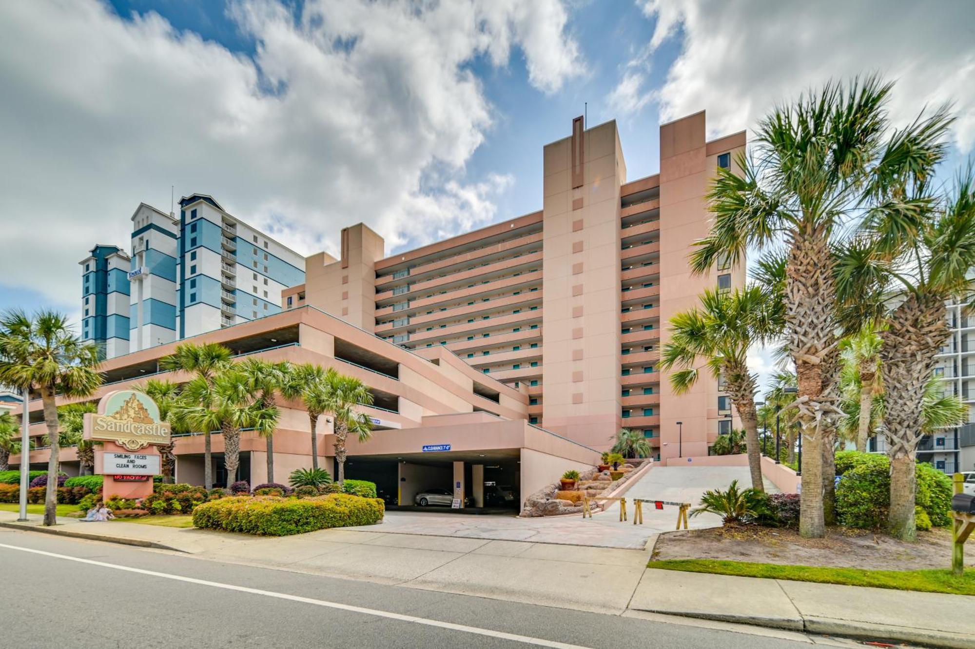 Myrtle Beach Oceanfront Condo With Pool And Lazy River Eksteriør bilde